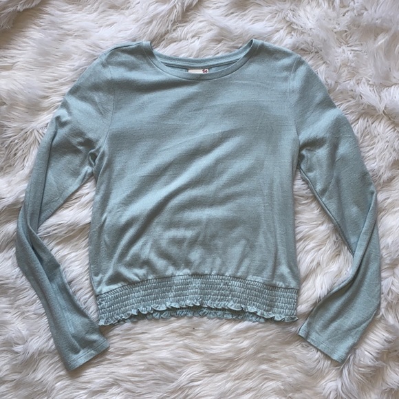 🌻[ so ] Super Soft Ruched Hemline Sweater - Picture 2 of 9